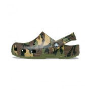 Dječje papuče Crocs Classic Camouflage Clog Army Green/Multi