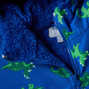 Dječji nepromočivi kaput Regatta Junior Changing Robe Olymp Blue Dino