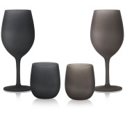 Čaše za vino Brunner Wineglass Brownsatin - 2ks