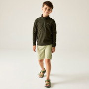 Dječja dukserica Regatta Hot Shot Marl Dark Khaki