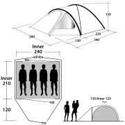 Šator Outwell Cloud 4 (2021)