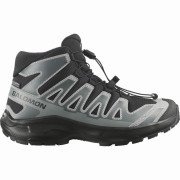 Dječja obuća Salomon Xa Pro Mid Wp J Black-Sedona Sage-Wrought Iron crna/siva Black / Sedona Sage / Wrought Iron
