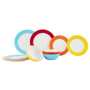 Set posuđa Gimex Tableware Rainbow 12 pcs