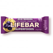 Energetska pločica Lifefood Plus Acai od banane RAW BIO 47