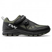 Muške biciklističke cipele Northwave Corsair crna/zelena