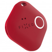Privjesak za ključeve Fixed Smart Tracker Smile Pro crvena