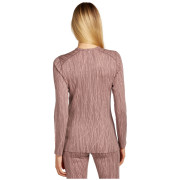 Ženska funkcionalna majica Icebreaker Women Merino 260 Tech Vertex LS Crewe Delta Lines AOP