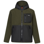 Dječja dukserica Regatta Munro Hybrid Jacket DarkKhak/Blk tamno zelena DarkKhak/Blk