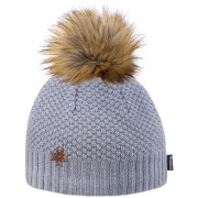 Pletena kapa od merino vune Kama A155 siva Grey