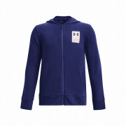 Dječja dukserica Under Armour Rival Terry FZ Hoodie plava Blue