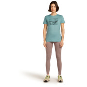 Ženska majica Icebreaker Women Merino 150 Tech Lite SS Tee Terrain
