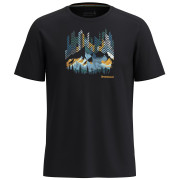 Majica Smartwool Vital Peaks Active Short Sleeve Graphic Tee crna black