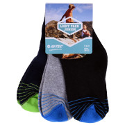 Čarape Hi-Tec Light Pack Junior crna Black/Gray/Navy