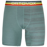 Muške bokserice Ortovox 185 Rock'N'Wool Boxer M svijetlo siva arctic grey