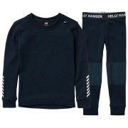 Dječji funkcionalni set Helly Hansen K Lifa Merino Set Navy tamno plava 596 Navy