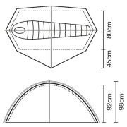 Turistički šator Wild Country by Terra Nova Helm 1