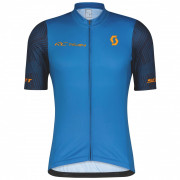 Muški biciklistički dres Scott M's RC Team 10 SS plava/narančasta