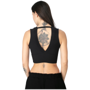 Ženska majica bez rukava Drexiss Feel Yoga Black