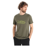 Muška majica Icebreaker Tech Lite II SS Tee Alps 3D