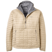 Muška jakna Rab Microlighter Pullover Down Hoody bež