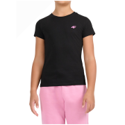 Dječja majica 4F Tshirt F3615 Deep Black crna Deep Black