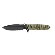 Nož TB OUTDOOR Maraudeur Survival Knife G10 Serrated tamno zelena