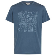 Muške funkcionalne majice Icebreaker M 150 Tech Lite SS Tee Great Heights plava/siva Dawn
