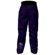 Dječje softshell hlače WAMU Dark Purple