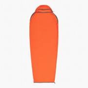 Umetak za vreću za spavanje Sea to Summit Reactor Extreme Liner Mummy Compact crvena/narančasta Spicy Orange