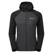 Ženska zimska jakna Montane F Sirocco Lite Hoodie crna BLACK