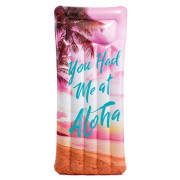 Ležaljka na napuhavanje Intex Tropical Island Mats 58772EU ružičasta