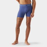 Muške funkcionalne bokserice Smartwool Men's Intraknit Boxer Brief Boxed plava NIGHTFALL BLUE