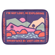 Podloga za sjedenje LifeVenture Sit Mat Ljubičasta Mountain