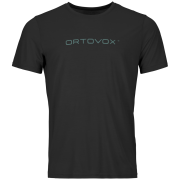 Muška majica Ortovox 150 Cool Brand T-shirt crna Black Raven