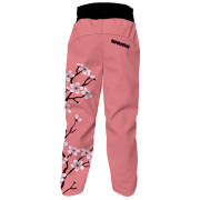 Dječje softshell hlače WAMU Pink