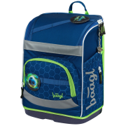 Školski ruksak za niže razrede osnovne škole Baagl Zippy Plus plava blue
