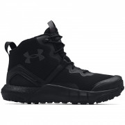 Muške cipele za planinarenje Under Armour Micro G Valsetz Zip Mid crna