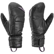 Ženske rukavice za skijanje Leki Montera Prime Women Mitt crna black-blackberry gray