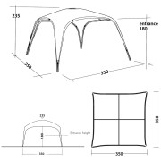 Šator za zabave Outwell Event Lounge L (2022)
