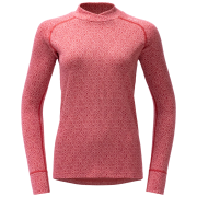 Ženska funkcionalna majica Devold Signature Silk 230 Cross Neck Wmn ružičasta Apricot