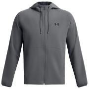 Muška proljetna jakna Under Armour Stretch Woven Windbreaker siva PitchGray/Black