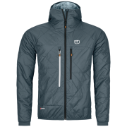 Muška jakna Ortovox Swisswool Piz Boe Jacket Men's tamno siva Dark Arctic Grey