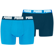 Muške bokserice Puma Everyday Basic Boxer 2P plava / svijetloplava blue combo