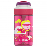 Dječja flašica  Kambukka Lagoon 400 ml ružičasta PatternFlyingSuperGirl