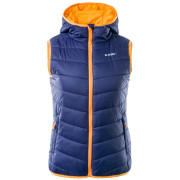 Ženski prsluk Hi-Tec Lady Solnis plava EveningBlue/GrenadineOrange