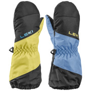 Dječje skijaške rukavice Leki Little Swtch Zero Mitt Long black-light blue plava/žuta black-light blue-light yellow