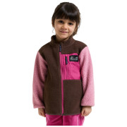 Dječja dukserica Didriksons Anten Kids Fullzip 2 Oyster Pink