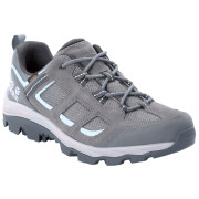 Ženske cipele Jack Wolfskin Vojo 3 Texapore Low W siva/plava TarmacGrey/LightBlue