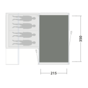 Tepisi za šator Outwell Cozy Carpet Michigan 4 Air