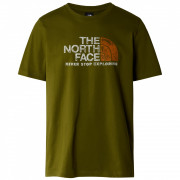 Muška majica The North Face M S/S Rust 2 Tee zelena Forest Olive